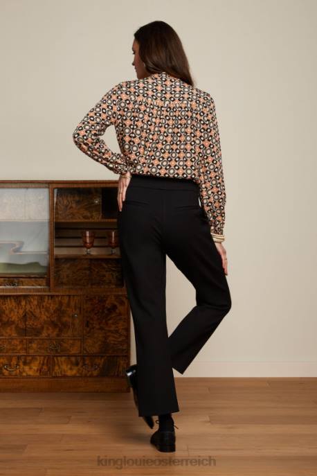 Bekleidung bei King Louie Frauen Orlane Bluse Ozzy Marzipan 8LT0116