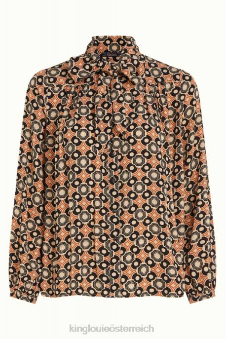 Bekleidung bei King Louie Frauen Orlane Bluse Ozzy Marzipan 8LT0116