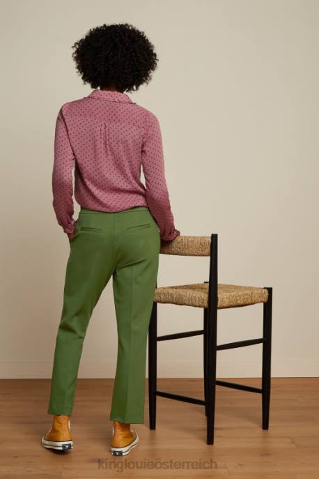 Bekleidung bei King Louie Frauen Sophia-Bluse la belle Mesa-Rosa 8LT0120