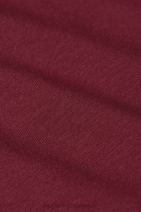 Bekleidung bei King Louie Frauen carina bluse ecovero licht Cabernet-Rot 8LT0135