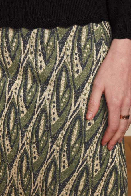 Bekleidung bei King Louie Frauen Grenzrock-Sieg Blau 8LT0150