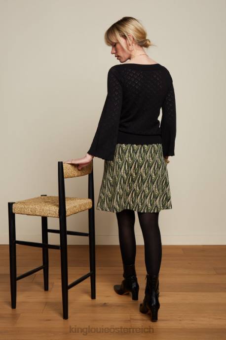 Bekleidung bei King Louie Frauen Grenzrock-Sieg Blau 8LT0150