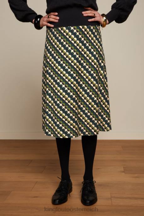 Bekleidung bei King Louie Frauen Juno-Rock Quincy Kieferngrün 8LT0147