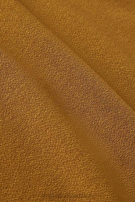 Bekleidung bei King Louie Frauen Juno-Rock aus Milano-Krepp goldbraun 8LT0163