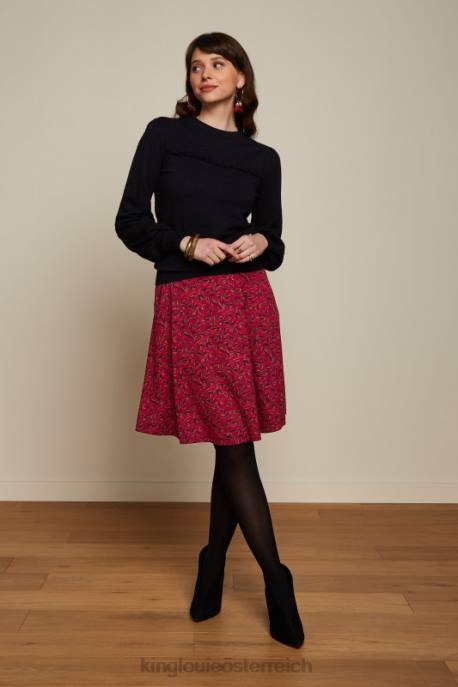 Bekleidung bei King Louie Frauen Serena Rock Vinti Kirschrot 8LT0145