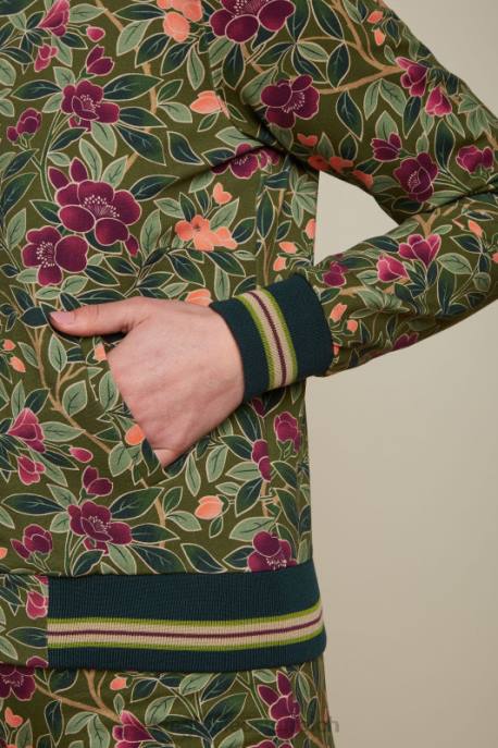 Bekleidung bei King Louie Frauen Bessie Jacke Bellevue olivgrün 8LT0185