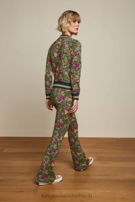 Bekleidung bei King Louie Frauen Bessie Jacke Bellevue olivgrün 8LT0185