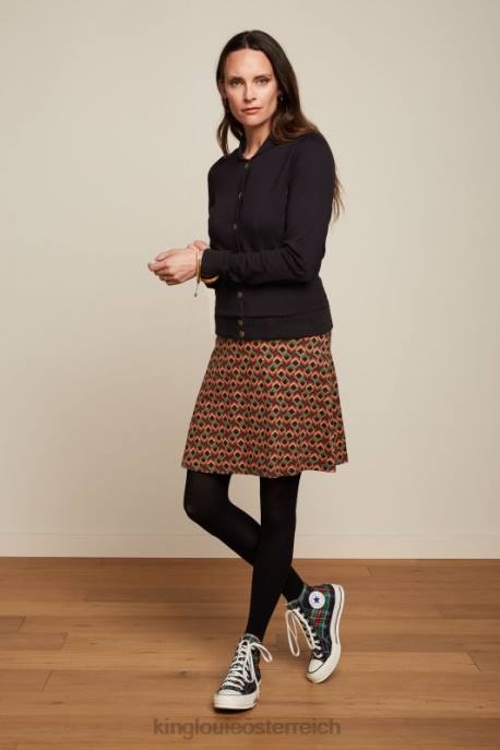 Bekleidung bei King Louie Frauen Cleo Jacke Milano Uni Schwarz 8LT0177