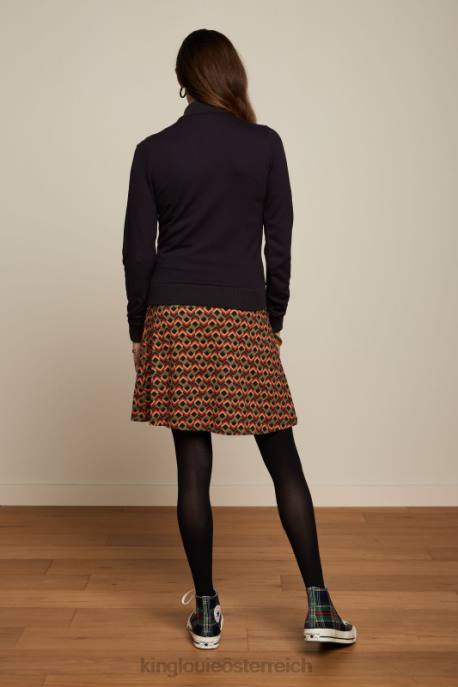 Bekleidung bei King Louie Frauen Cleo Jacke Milano Uni Schwarz 8LT0177