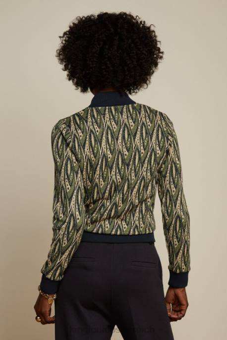 Bekleidung bei King Louie Frauen Cleo-Jackensieg Blau 8LT0184