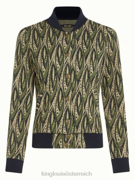 Bekleidung bei King Louie Frauen Cleo-Jackensieg Blau 8LT0184