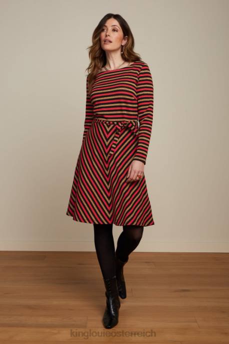 Bekleidung bei King Louie Frauen Betty Dress Spritz würzige Orange 8LT024