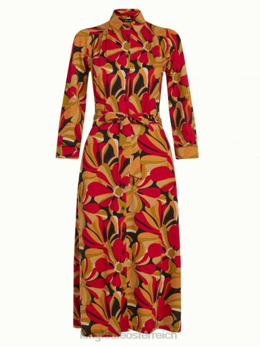 Bekleidung bei King Louie Frauen Carina Kleid liebe Schwarz 8LT012