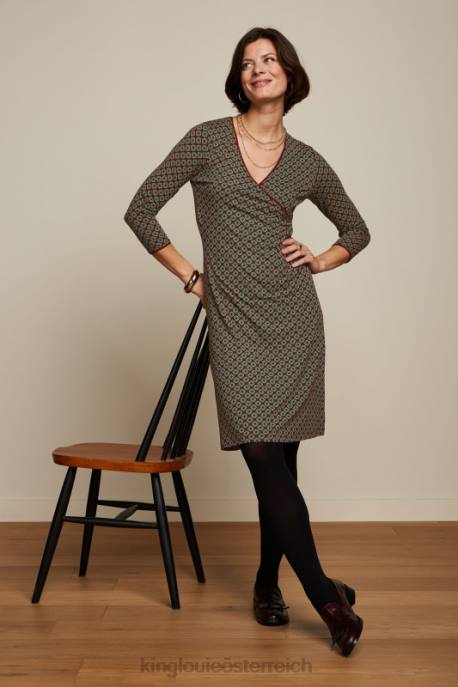 Bekleidung bei King Louie Frauen Crossdress staubig Cabernet-Rot 8LT021