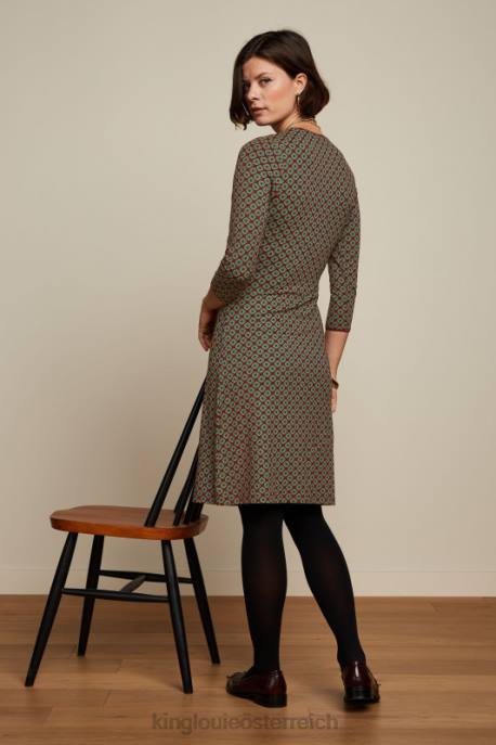 Bekleidung bei King Louie Frauen Crossdress staubig Cabernet-Rot 8LT021