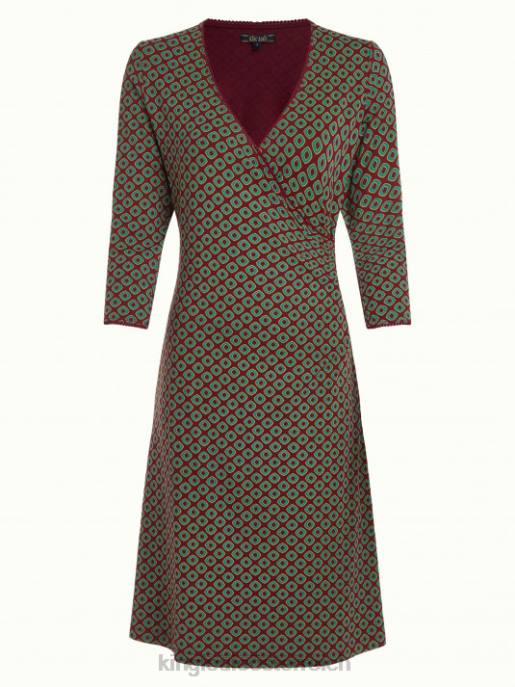 Bekleidung bei King Louie Frauen Crossdress staubig Cabernet-Rot 8LT021