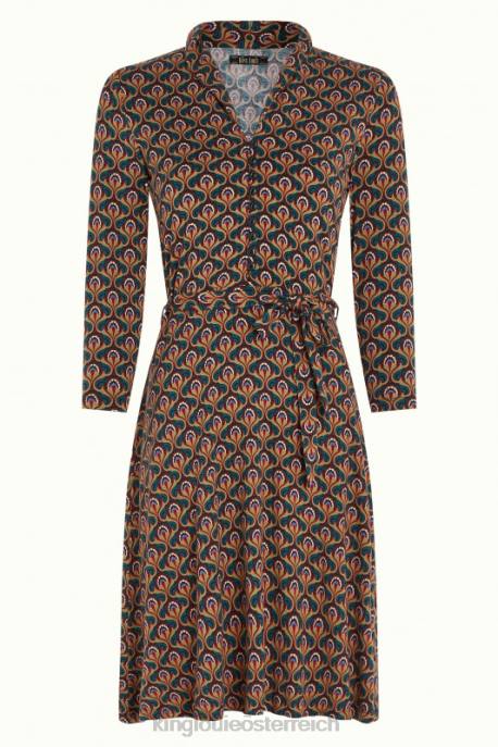 Bekleidung bei King Louie Frauen Emmy-Jubiläumskleid Libellengrün 8LT028