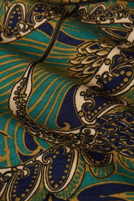 Bekleidung bei King Louie Frauen Emmy-Kleid Venus Blau 8LT06