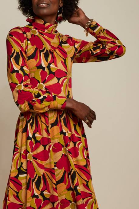 Bekleidung bei King Louie Frauen Ich liebe das Kleid von Violetta Schwarz 8LT013