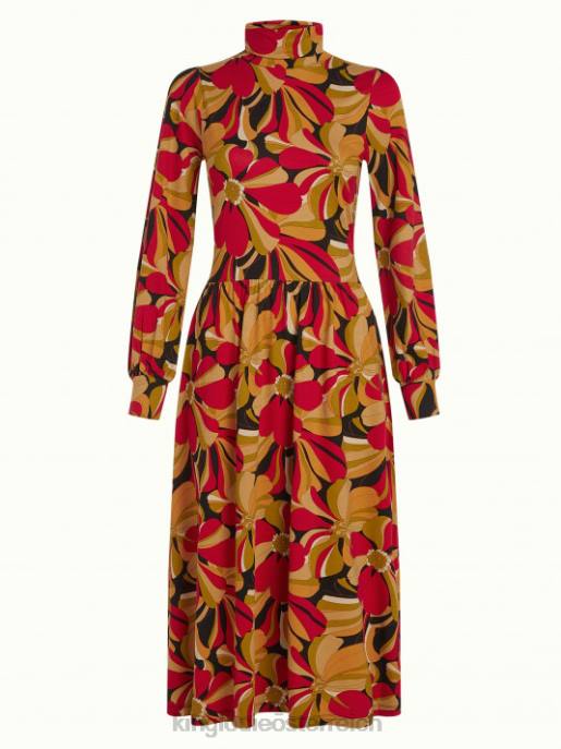 Bekleidung bei King Louie Frauen Ich liebe das Kleid von Violetta Schwarz 8LT013