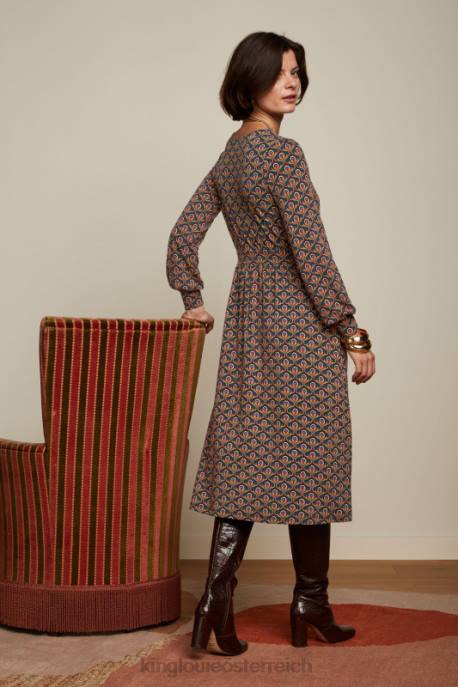 Bekleidung bei King Louie Frauen Loretta-Kleid zum Jubiläum Libellengrün 8LT027