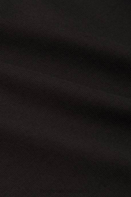 Bekleidung bei King Louie Frauen Maisie Kleid Ecovero Classic Schwarz 8LT03