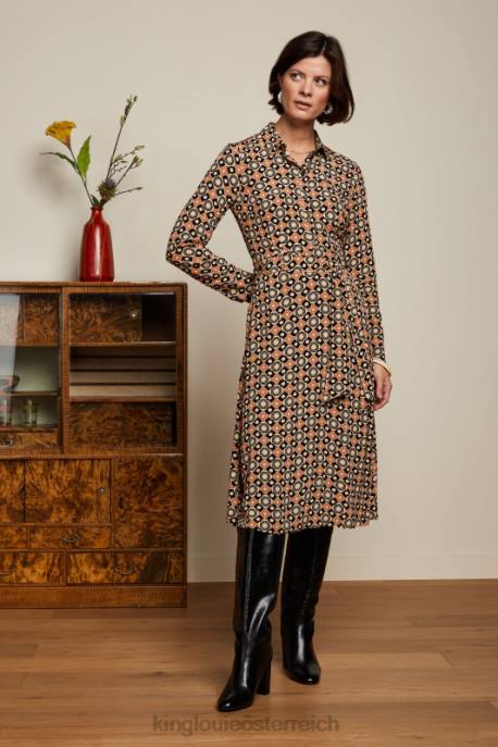 Bekleidung bei King Louie Frauen Sheeva Kleid Ozzy Marzipan 8LT015