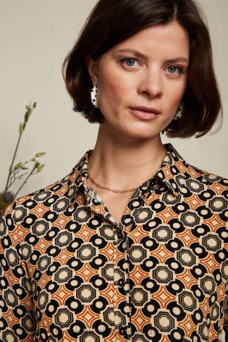 Bekleidung bei King Louie Frauen Sheeva Kleid Ozzy Marzipan 8LT015