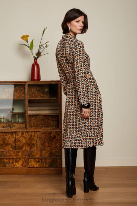 Bekleidung bei King Louie Frauen Sheeva Kleid Ozzy Marzipan 8LT015