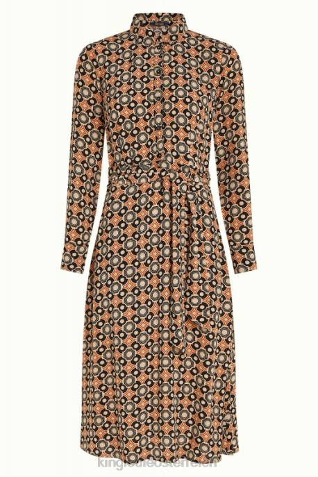 Bekleidung bei King Louie Frauen Sheeva Kleid Ozzy Marzipan 8LT015