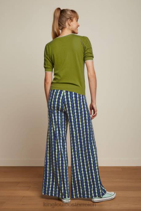 Bekleidung bei King Louie Frauen Agnes Puff-Top Herrero Waldrebengrün 8LT0102