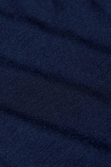 Bekleidung bei King Louie Frauen Amalia Top Ecovero Licht Abendblau 8LT038