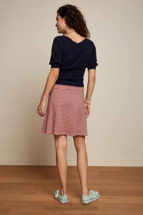 Bekleidung bei King Louie Frauen Efeu-Top-Kokon Blau 8LT094