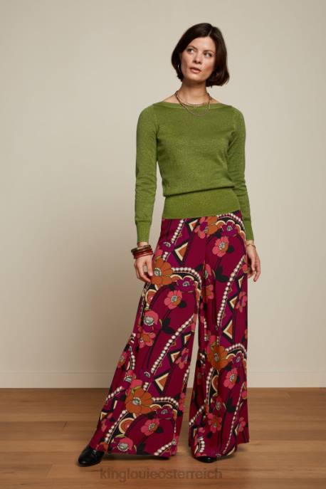 Bekleidung bei King Louie Frauen Efeuspitze Lapis Waldrebengrün 8LT071