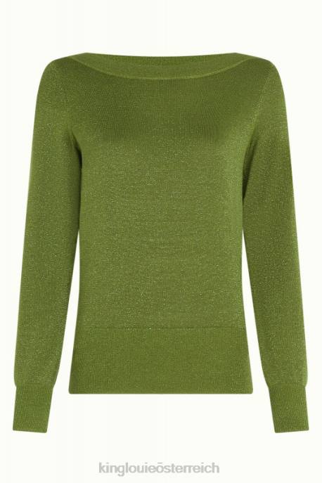 Bekleidung bei King Louie Frauen Efeuspitze Lapis Waldrebengrün 8LT071