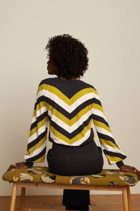 Bekleidung bei King Louie Frauen Erin Bell Top Lutz Currygelb 8LT059