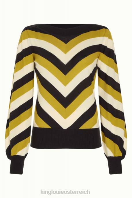 Bekleidung bei King Louie Frauen Erin Bell Top Lutz Currygelb 8LT059