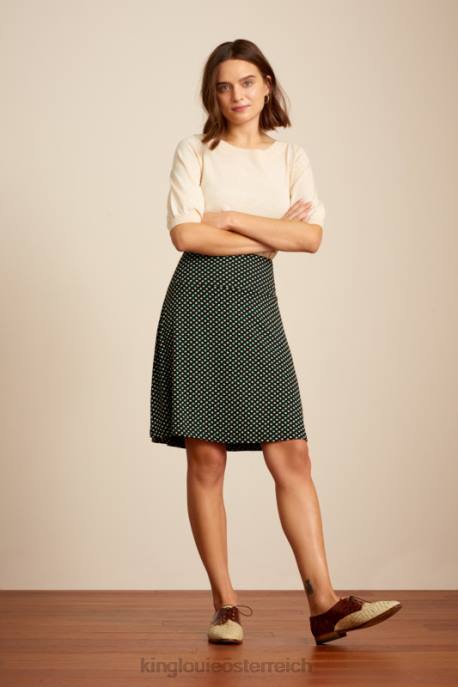 Bekleidung bei King Louie Frauen Ivy Bell Top Cocoon BCI Creme 8LT0104