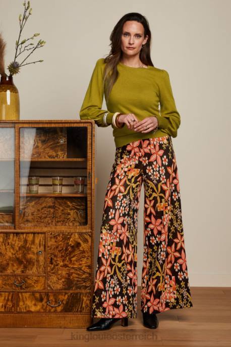 Bekleidung bei King Louie Frauen Maya-Top-Kokon Currygelb 8LT073