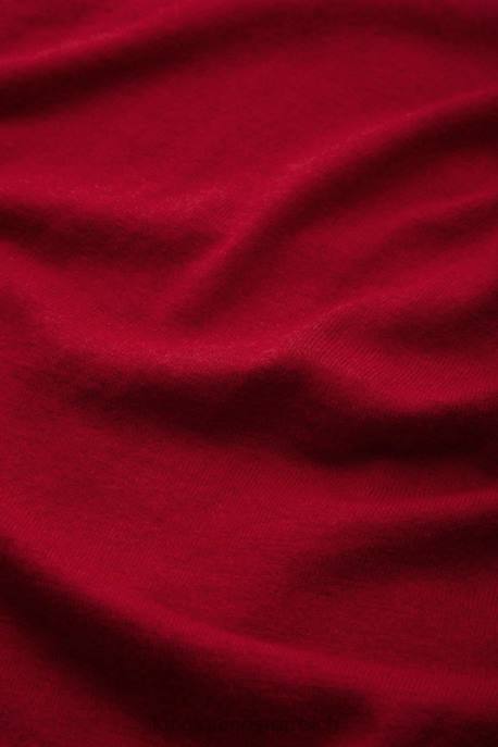 Bekleidung bei King Louie Frauen Maya-Top-Kokon Symbol rot 8LT078