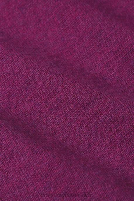 Bekleidung bei King Louie Frauen Maya-Top-Kokon leuchtendes Lila 8LT079