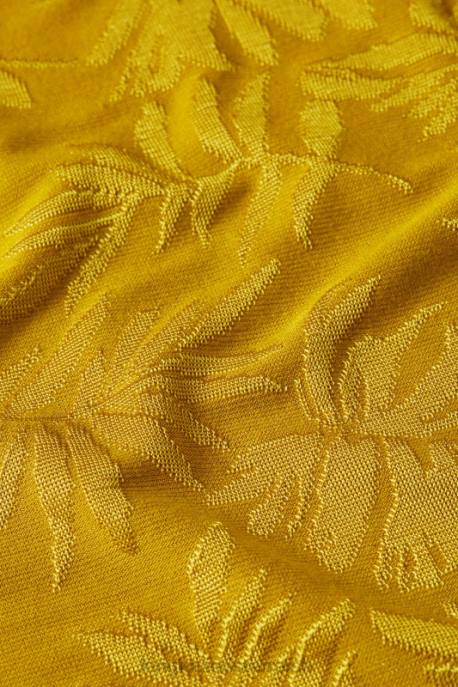 Bekleidung bei King Louie Frauen Phoebe Top-Popup Currygelb 8LT042