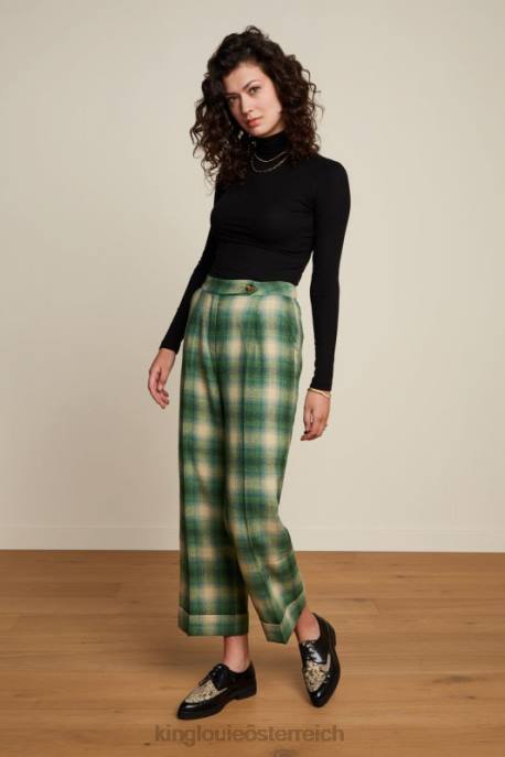 Bekleidung bei King Louie Frauen Rollkragenoberteil, Uni-Ripp Schwarz 8LT0103