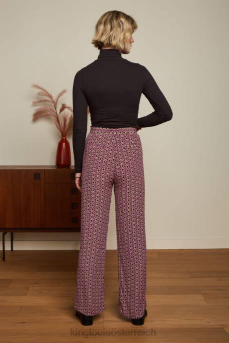 Bekleidung bei King Louie Frauen Rollkragenoberteil, Uni-Ripp Schwarz 8LT049