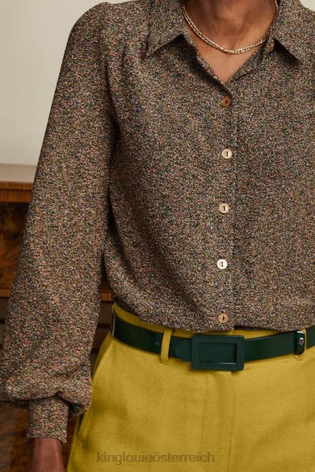 Zubehörteil bei King Louie Frauen Patentgürtel Bergahorngrün 8LT0201