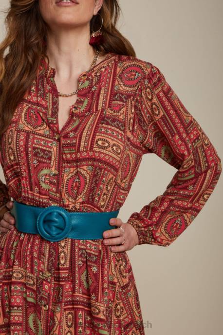 Zubehörteil bei King Louie Frauen breiter Gürtel Lapisblau 8LT0199