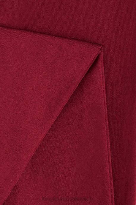 Zubehör bei King Louie Frauen Strumpfhosen solide Band rot 8LT0195