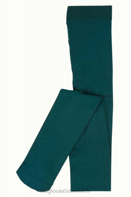 Zubehör bei King Louie Frauen Strumpfhosen solide Kieferngrün 8LT0193